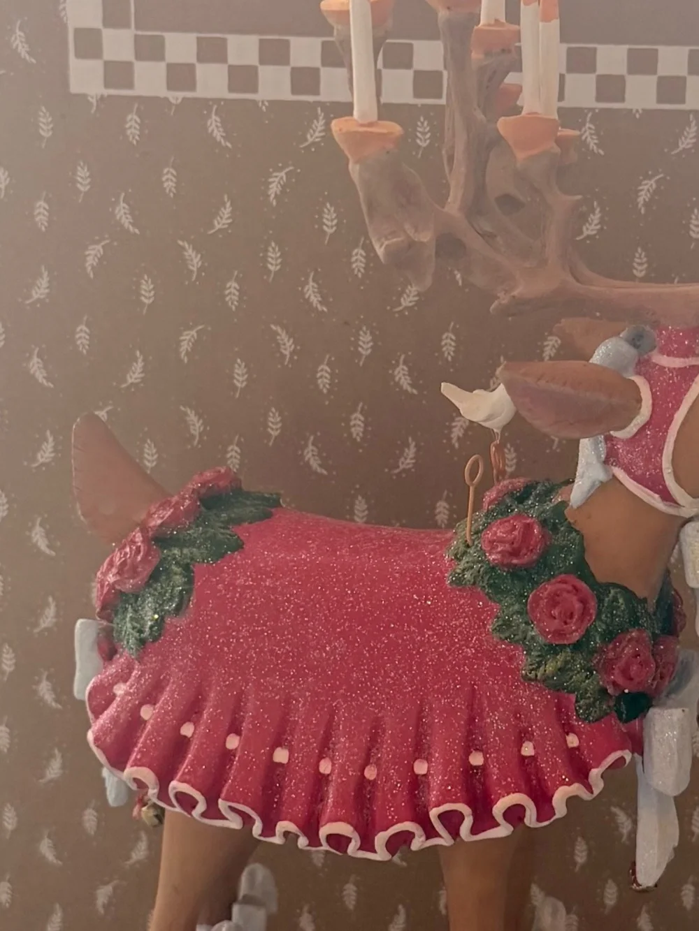 MacKenzie-Childs Patience Brewster Dash Away DONNA Reindeer Figure (LIKE NEW)